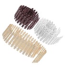  3 Pcs Mini Fairy Garden Fence DIY Accessories Miniature Decoration