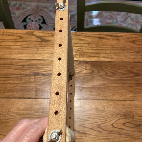 Holz Gobelin Schnörkel Stickrahmen 2 Größen Kreuzstich verstellbar - Bild 5 von 8