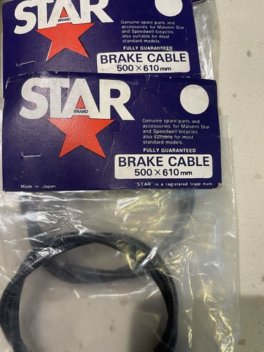NOS MALVERN STAR BRAKE CABLES DRAGSTER VINTAGE BIKE - Picture 2 of 3