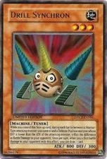 Yugioh! LP Drill Synchron - DPCT-ENY04 - Ultra Rare - Limited Edition Lightly Pl