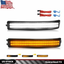 2X LED Side Mirror Turn Signal Marker Reflector Lights For Ford F150 2009-2014