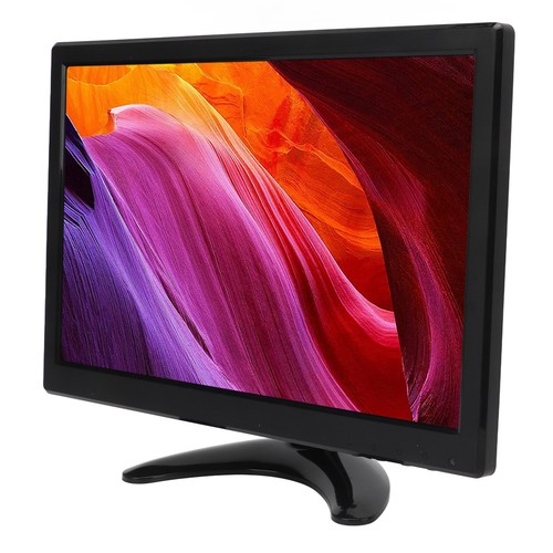 12in TFT LCD Monitor With VGA HD Multimedia AV BNC USB DC Input Portable HD NEW - Afbeelding 12 van 21