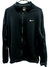 NIKE Golf Therma-Fit Black Full Zip - Men's Large
