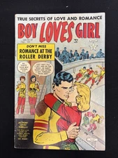 Boy Loves Girl #30 Very Good Minus 1953 Roller, Derby, Hot Spicy Romance