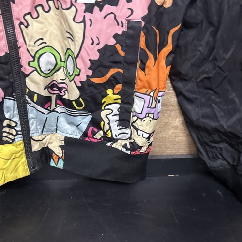 Nickelodeon "MEMBERS ONLY" Rugrats Jacket Limited Edition Medium Reversible �� - Bild 5 von 22