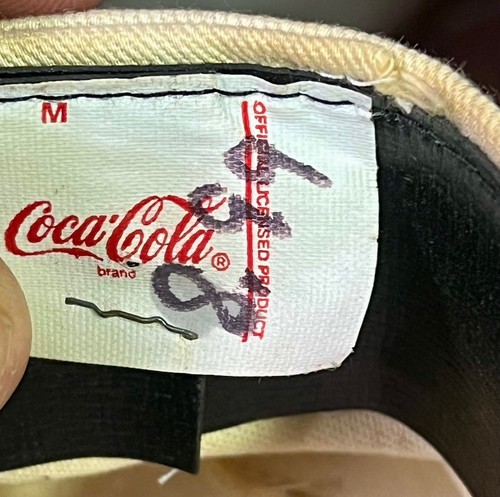 De colección 1950 Coca-Cola Entrega Conductor Hombre Uniforme Sombrero con Parche y Etiqueta Mediano - Imagen 5 de 5