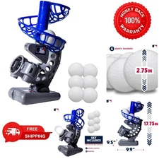 Electronic Baseball Pitching Machine: Accurate Youth Training, 6 Balls Included