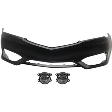 04711TV9A00ZZ, 33900T0AA01 New Bumper Covers Fascias Set of 3 Front for ILX