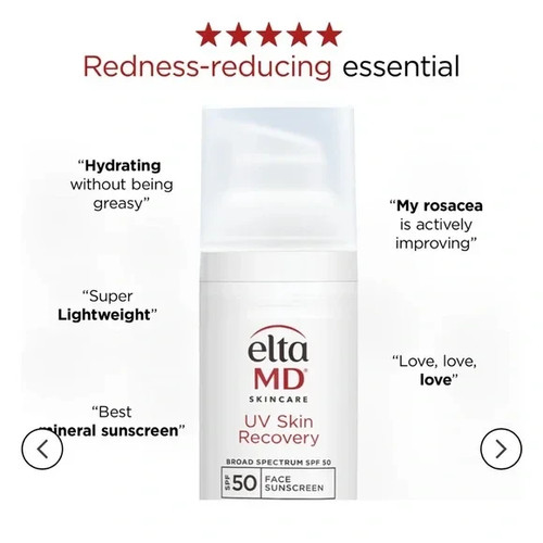 EltaMD "UV Sheer" Broad-Spectrum SPF 50+ Water Resistant Sunscreen (1.7 oz) - Picture 7 of 8