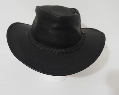 Scippis Cowboy Hut Grösse XL Outback Western Leder Optik S653 - Bild 1 von 3