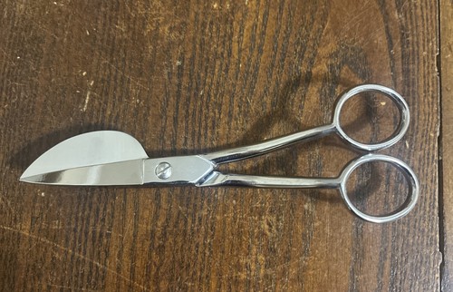 SIGNED ITALY GINGHER? 6” LONG KNIFE EDGE APPLIQUÉ SCISSORS, SHARP - Picture 10 of 12