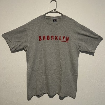 90's Triple Five Soul 555 Brooklyn T-Shirt Size XL Vintage T5S Hip Hop NY Y2K A6