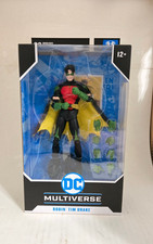 DC Multiverse Robin Tim Drake Rebirth Action Figure w Cloth Cape McFarlane