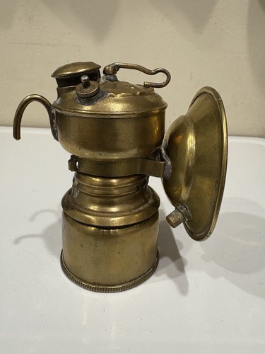 Grier Bros Miner Carbide Lamp J & T Tip Cleaner Missing Cap Braces