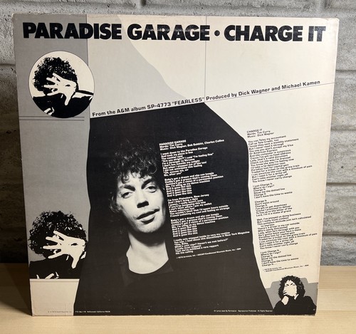 TIM CURRY - Promo 12" - I Do The Rock/ Paradise Garage/ Charge It - A&M - VG/VG - Picture 2 of 3