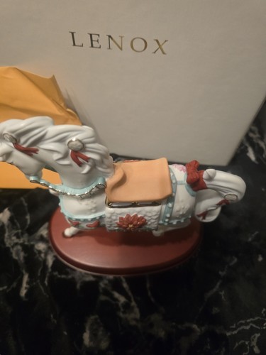 Lenox 2005 Christmas Carousel Horse Annual Limited Ed Sculpture Boxed - COA - Bild 20 von 22