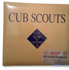 OFFICIAL CUB SCOUT YELLOW SCRAPBOOK BSA BOY SCOUTS OF AMERICA NEW SEALED