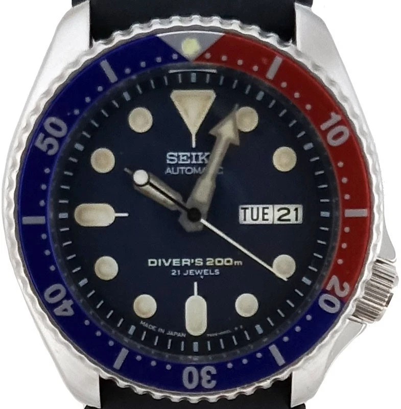 Vintage SEIKO diver SKX007 Genuine 7S26-0020 case All Original movt & "21J" dial - Image 3 of 4