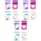 12 stücke linie storage clip snap taste winder tragbare kopfhörerdatenkabel