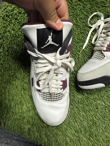 Size 12 - Jordan 4 Retro x Paris Saint-Germain Bordeaux 2020 - Picture 5 of 12
