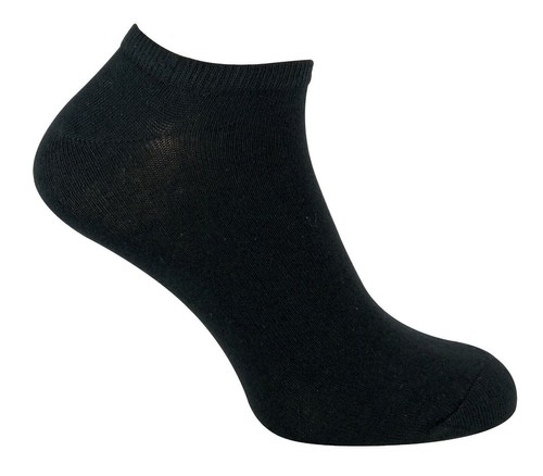 SOCK SNOB - 6 Pairs Mens Kids Cotton Low Cut Short Quarter Gym / Trainer Socks - Picture 2 of 23