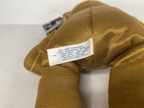 Radio City Music Hall Plush Bear Made From Original Curtain Theater Memorabilia - Picture 4 of 7