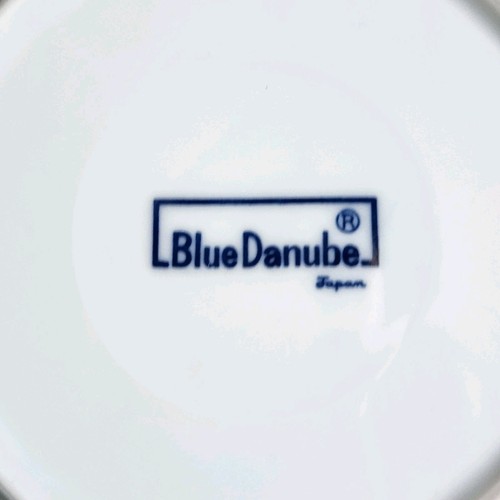 NUEVO *6* Plato de pan de porcelana azul Danubio Japón cebolla azul 63/4" borde festoneado - Imagen 9 de 9