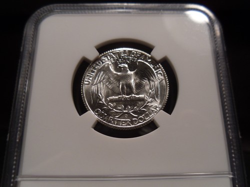 1942-S MS67 Washington Silver Quarter NGC Certified Superb Gem - Blast White - Picture 7 of 10