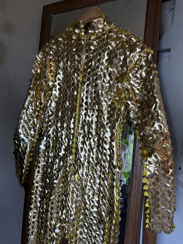 Jumpsuit Metallic Gold - Bild 5 von 11