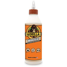 Gorilla Wood Glue: 18 oz. bottle  White 