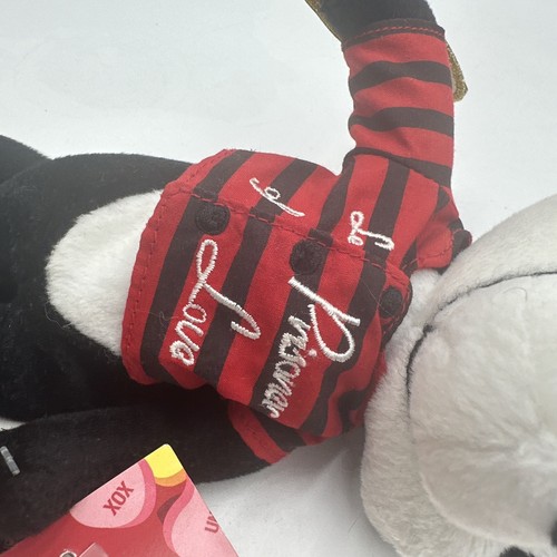Peluche Pepe Le Pew "Le Prisoner of Love" 1998 13"" con etiquetas envío rápido - Imagen 4 de 9