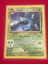 Golbat Uncommon Fossil 34/62 HP