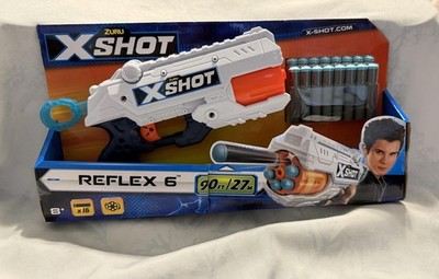 X-Shot Reflex 6 Foam Dart Blaster NEW IN BOX