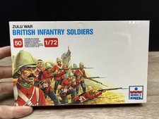 ESCI ERTL 1:72 ZULU WAR BRITISH INFANTRY Soldier Figure Kit Set #212 NIOB