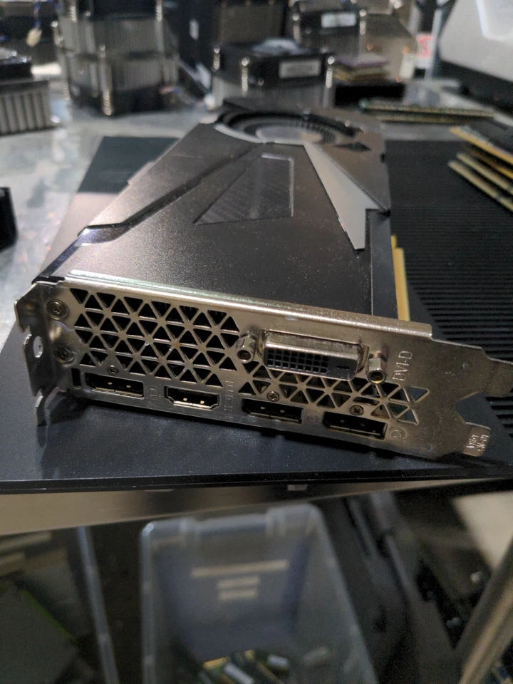 Dell NVIDIA GeForce GTX 1080 8GB GDDR5X 1607MHz 3xDisplayPort 1xHDMI 1xDVI GPU - Image 2 of 2