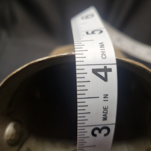 Cow Sheep Bell 5 inches tall clapper complete Hand Forged Vintage Primitive - Picture 11 of 14