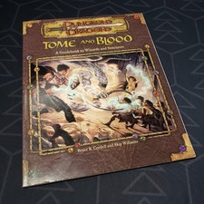 Dungeons & Dragons 3E: Tome and Blood (Paperback RPG Book) wizards and sorcerers