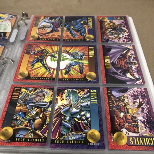 1993 SkyBox Uncanny X-Men Series II Complete In Folder & 4 Bounce Cards +++ - Picture 7 of 20