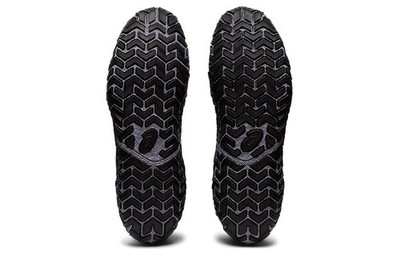 Size 12 - Asics Agressor 5 Men\'s Black/White New in Box 1081A048-001 Asics Aggressor 5  main image 3