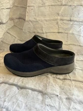 Women's Dansko Casual Clogs Shoes Size 39 Blue Gray