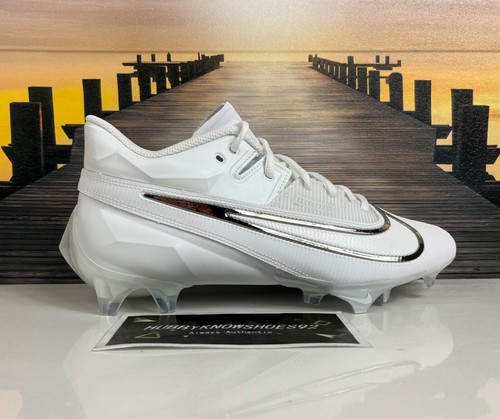 Nike Vapor Edge Elite 360 2 Football Cleats White DA5457-100 Men's Size 8 - Picture 7 of 8