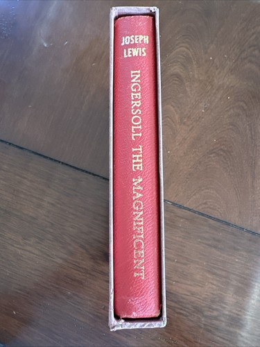 Ingersoll The Magnificent By Joseph Lewis HC Signed Box Set 1957 - Imagen 2 de 6