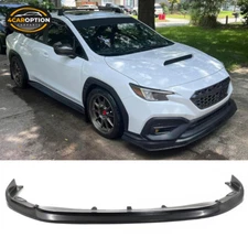 Fits 22-25 Subaru WRX IK6 Style Front Bumper Lip Spoiler Splitter Kit PU
