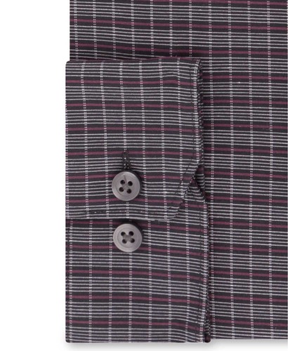 DKNY Men’s Slim-Fit Performance Stretch Wrinkle-Resistant Check Dress Shirts - 第 3/3 張圖片