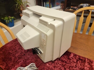 Vintage Zenith Data Systems ZVM-121 PC Monitor GREEN CRT Monitor