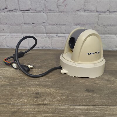 Elmo PTC-450C Pan Tilt Zoom Überwachungskamera - PTZ Dome + Netzteil