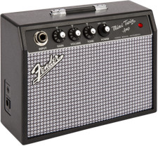 SALE! Fender Mini '65 Twin Amp,9v Battery Powered,Two 3" Speakers,1 W,0234812000