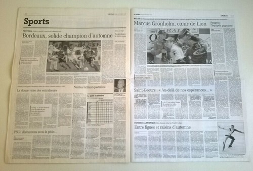 LE FIGARO du 27 novembre 2000 - Election américaine / Vache folle / Harry Potter - Picture 8 of 12
