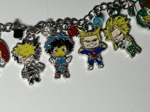 Anime Armband My Bouku No Hero Academia Retro Metallkette Charms Zubehör - Bild 11 von 16