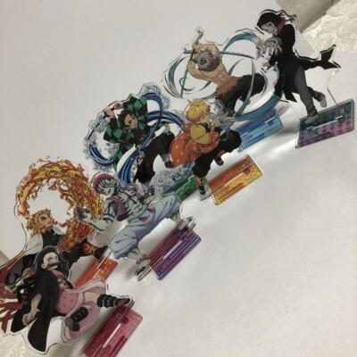 Demon Slayer Acrylic Stand Mascot Set Of 7 | eBay